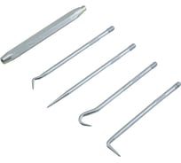 Набор крючков для демонтажа сальников и уплотнителей ZIPMEND 5 предметов ZS-A003007