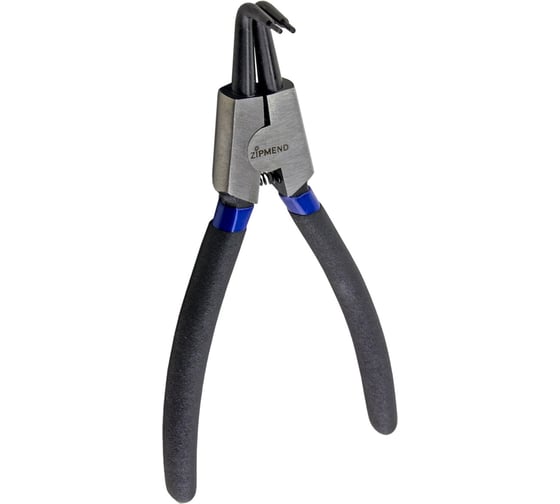 Съемник стопорных колец загнутый ZIPMEND (разжим) L-230мм ZR-P131003-BE