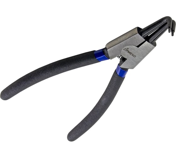 Съемник стопорных колец загнутый ZIPMEND (разжим) L-230мм ZR-P131003-BE
