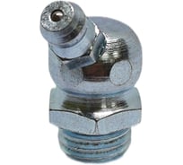 Пресс-масленка MasloSmenka угловая, H2 M12x1, комплект 10 шт, оцинкованная сталь, Европейский стандарт DIN71412 010211-10