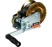 Лебедка ручная шестеренчатая ЕРМАК TRT 1101S (трос - ремень) 450кг, длина троса 8,5м 737-007