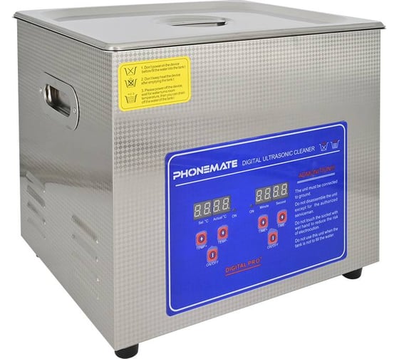 Ультразвуковая ванна Phonemate KZ-D10 10 л, с подогревом М7767472