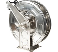 Барабан ООО ТД Гидромаркет GM SSteel RevReel 20 Вход 1/2 (нержавеющая сталь инерциоанный 20 м аналог Ramex) GMA-reversreel-SSteel-20-1/2