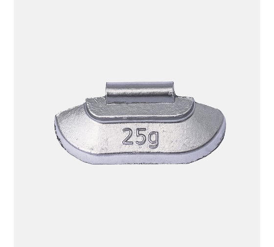 Грузики балансировочные на скобе MWPRO по 25 гр ( 100 шт/уп) для стальных дисков. ЕВРО скоба 0225 (4532015) 1
