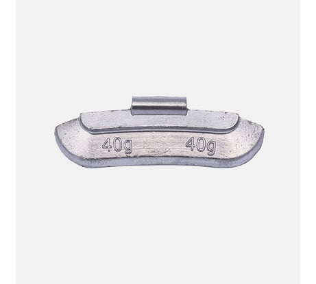 Грузики балансировочные MWPRO на скобе по 40 гр, 50 шт. для стальных дисков, ЕВРО скоба 0240 (4532040)