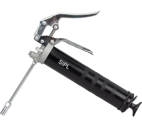 Шприц для смазки пистолетного типа с фиксированным носиком и насадкой SIPL S-1012