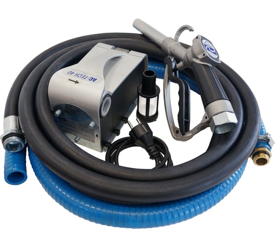 Комплект перекачки для дизтоплива Adam Pumps EASY TECH 230-40 со всас.шлангом ET400221 1