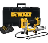 Аккумуляторный смазочный пистолет DEWALT DCGG571M1, 18 В, 690 бар, с АКБ 4 Ач и ЗУ, в кейсе DCGG571M1-QW