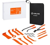 Съемники обшивок, пистонов и магнитол AIRLINE набор 20пр., сумка ATCR007