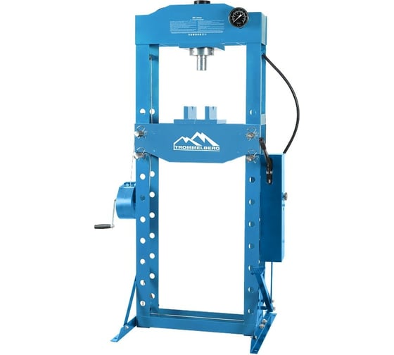 Напольный пресс Trommelberg 30т, ножная педаль, 2-х скоростной насос SD200830 1