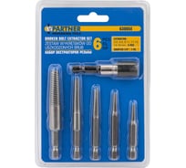 Набор экстракторов резьбы Partner 6 предметов PA-63005E(62675)