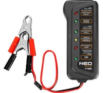 Тестер нагрузки и заряда аккумулятора NEO Tools 12 В цифровой светодиод 11-986