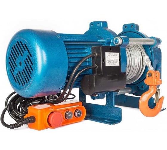 Лебедка TOR ЛЭК-500 E21 (KCD) 500/1000 кг, 220 В, с канатом 70/35 м (T) 1050495 1