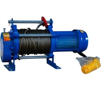 Лебедка TOR ЛЭК-500 E21 KCD 500/1000 кг 220 В с канатом 100/50 м T 1050499