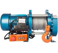 Лебедка TOR ЛЭК-1000 E21 KCD 1000/2000 кг 380 В с канатом 100/50 м (T) 1050498