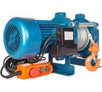 Лебедка TOR ЛЭК-300 E21 KCD 300/600 кг 220 В с канатом 70/35 м (T) 1050494