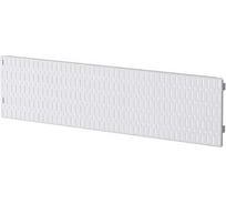 Перфорированная панель Larvij 593x155 мм, белый L99G64WH