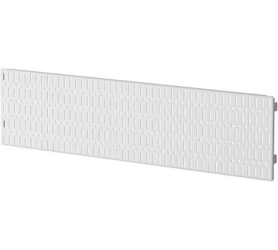Перфорированная панель Larvij 593x155 мм, белый L99G64WH 1