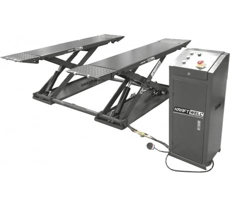 Ножничный мобильный подъемник KraftWell короткий, 3000 кг, 380 В KRW3TN