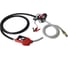 Насос перекачки топлива электрический WIEDERKRAFT 24v, заправочный раздаточный пистолет, комплект шлангов WDK-DYB50HT(24V) 1