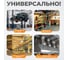 Вентилятор для вытяжки выхлопных газов WIEDERKRAFT 1900 м3/час, 0,75 кВт, 220В WDK-87619 5