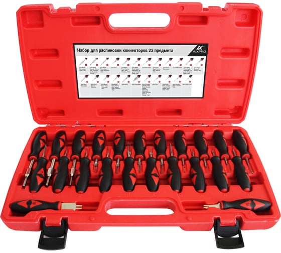 Набор для распиновки коннекторов AIXPRO 23 предмета в кейсе 2095910 (923C1) 1