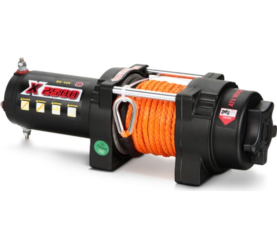 Электрическая лебедка для квадроцикла Master-Winch MW X 2500S 12 В 4.01.02.01S 1