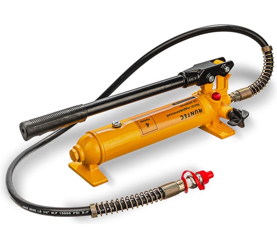 Насос гидравлический RUNTEC 4 т со шлангом RT-HP04 1