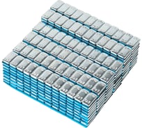 Грузики самоклеящиеся NORDBERG (12х5 г) Fe закругленные L=14 см, 50 лент W5FR3