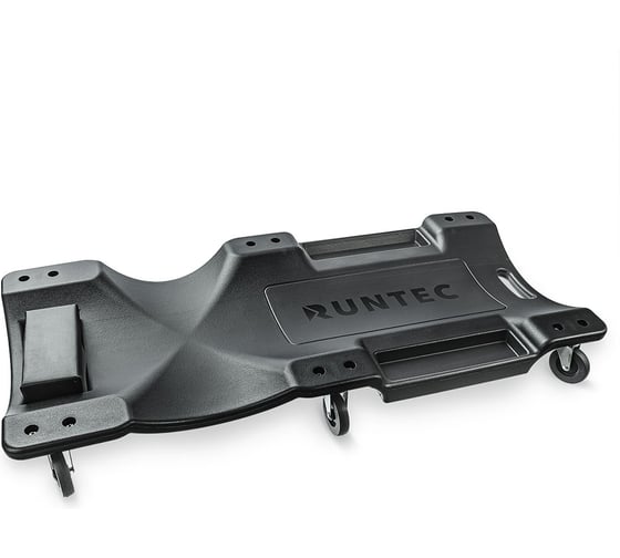 Лежак пластиковый на 6 колесах RUNTEC RT-CRP06 1