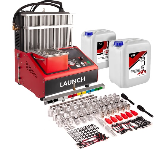 Установка для тестирования и очистки форсунок Launch FSI, GDI и PIEZO CNC-605+ LNC-265 1