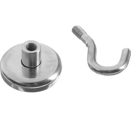 Неодимовый магнит с крючком для авто Cartage d 32 мм, сцепление 17 кг 4790151