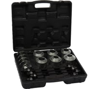 Набор для замены сайлентблоков, втулок и подшипников 28 предметов(75,77,80,85мм; M10, M12, M14, M16 L-350мм; O: 34-82мм L-55мм) в кейсе LG-94610 121012