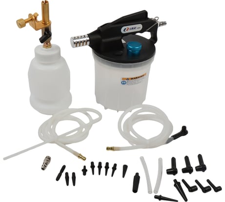 Пневматический насос для замены тормозной жидкости 2л., 1000 куб.с., 1/4" 40-170psi LIGE LG-14005 052426