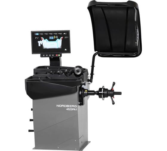 Станок балансировочный автомат NORDBERG с дисплеем, серый 4523PA1(G) 1