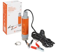 Насос перекачки дизельного топлива погружной AIRLINE 12В, 38мм, 20л/мин, внешний фильтр AEAT024
