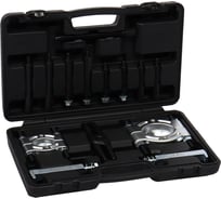 Набор съемников подшипников сепараторный 14 предметов, диаметр 25-50 мм, 45-75 мм, диаметр захвата: 30-105 мм, L-220 мм в кейсе LIGE LG-94227 308399