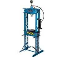 Пресс гидравлический STELS с манометром и педалью, 30 т // 52316