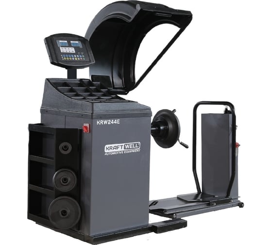 Балансировочный станок KraftWell KRW244T полуавтомат VERTA 2 1