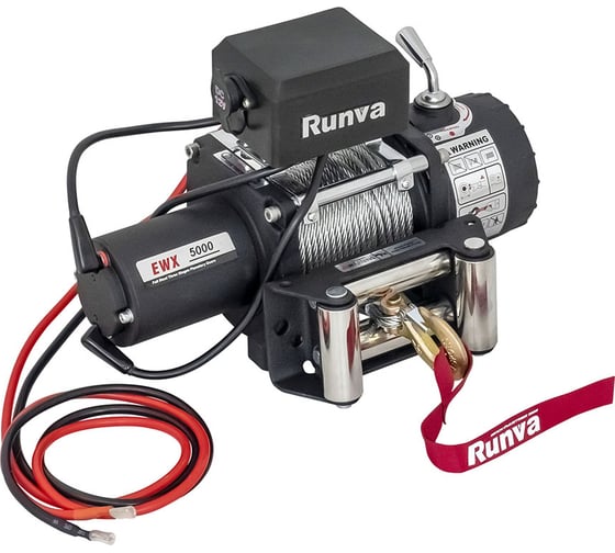 Автомобильная электрическая лебёдка RUNVA 12V 5000 lbs 2268 кг EWX5000S