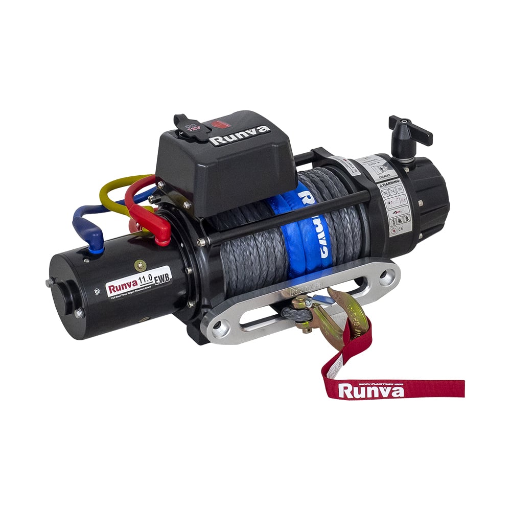 Автомобильная электрическая лебёдка RUNVA 12V 11000 lbs 5000 кг ...
