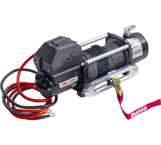 Автомобильная электрическая лебёдка RUNVA 12V Magnum 12000 lbs 5443 кг EWD12000FSR