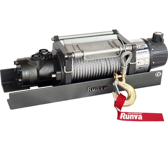 Гидравлическая лебёдка RUNVA 12000 lbs 5443 кг HWD12000YD