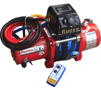 Автомобильная электрическая лебёдка RUNVA 12V 9500 lbs 4350 кг короткий барабан 9.5XSR