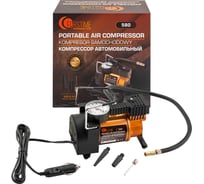 Компрессор автомобильный FORSTIME 12V, производительность 30л/мин FT-580(63193)