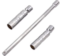 Набор торцевых головок Patron для свечей зажигания 3/8 12 граней P-H304S(62967)