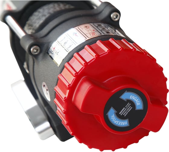 Электрическая лебёдка RUNVA 12V 3500A lbs 1588 кг синтетический трос EWT3500ASR
