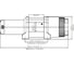 Электрическая лебёдка RUNVA 12V 3500A lbs 1588 кг синтетический трос EWT3500ASR 16
