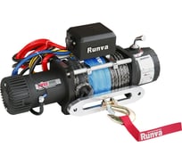 Электрическая лебёдка RUNVA высокоскоростная 24V 9500 lbs 4350 кг EWXC9500SSR24V