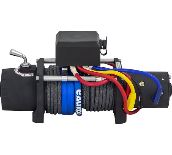Электрическая лебёдка RUNVA 24V 9500 lbs 4350 кг синтетический трос EWX9500SR EWX9500SSR24V